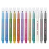 Bok soft-tipped elegant pen, water-based signature art painting planner pen, glitter marker pen, metallic color drawing pen Item Picture